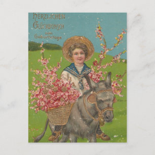 Cartão postal Vintage Adorável