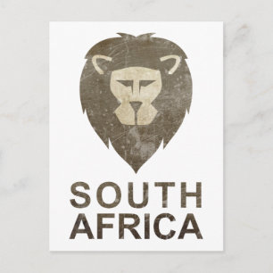 Cartão Postal Vintage África do Sul