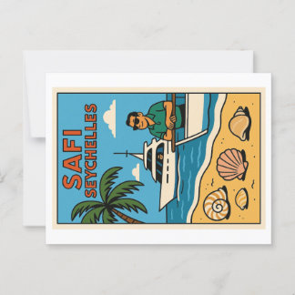 Cartão postal Vintage - África Oriental