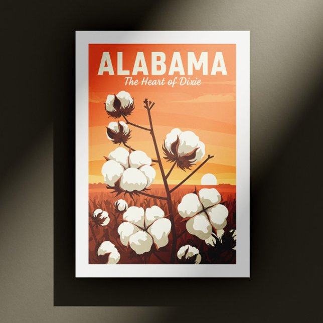 Cartão Postal Vintage Alabama (Criador carregado)