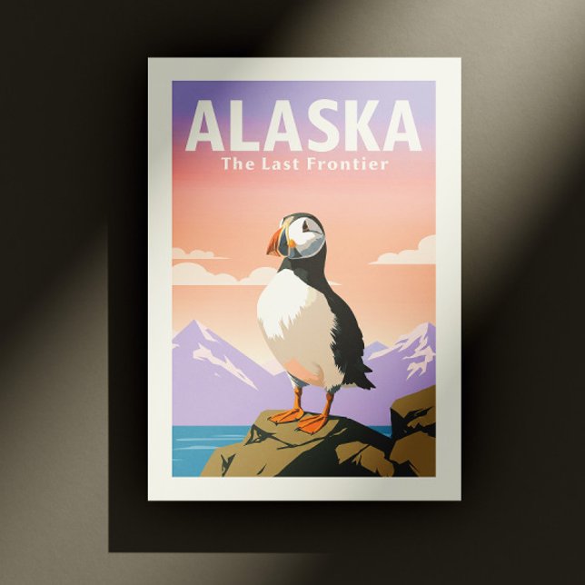 Cartão Postal Vintage Alaska (Criador carregado)