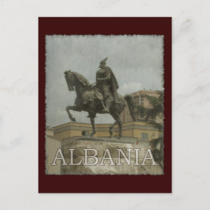 Cartão Postal Vintage Albânia
