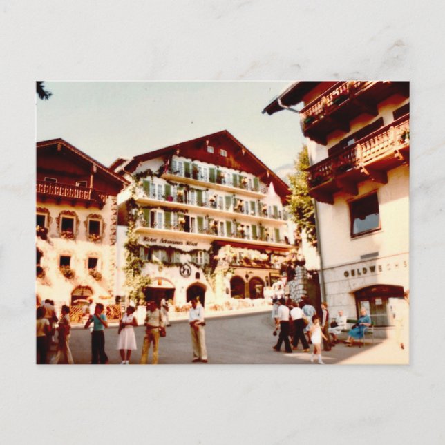 Cartão postal Vintage Alemanha (Frente)