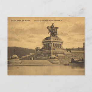 Cartão Postal Vintage Alemanha, Koblenz am Rhein
