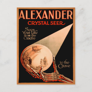 Cartão Postal Vintage Alexander Seer Poster