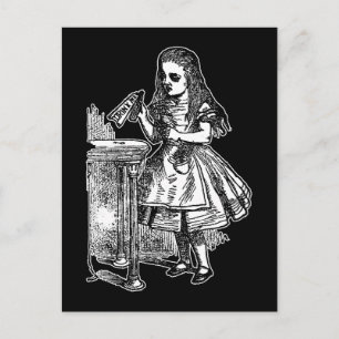 Cartão Postal Vintage Alice Me Beba
