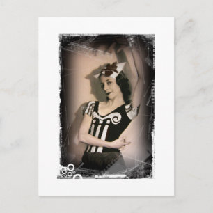 Cartão Postal Vintage Alice no Balé das Maravilhas