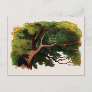 Cartão Postal Vintage Alice no País das Maravilhas