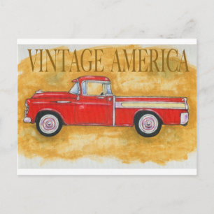 Cartão Postal Vintage america