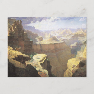 Cartão Postal Vintage American West Art, Grand Canyon, de Leigh