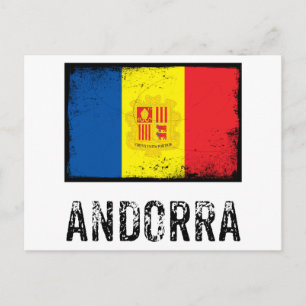 Cartão Postal Vintage Andorra