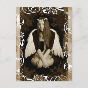 Cartão Postal Vintage Angel