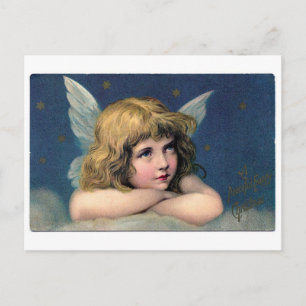 Cartão Postal Vintage Angel