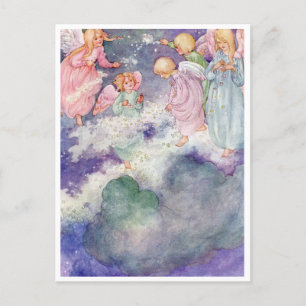 Cartão Postal Vintage Anne Anderson Na Via Látea