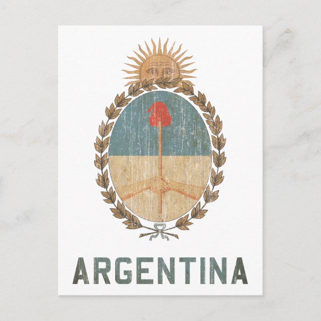 Cartão Postal Vintage Argentina (Frente)
