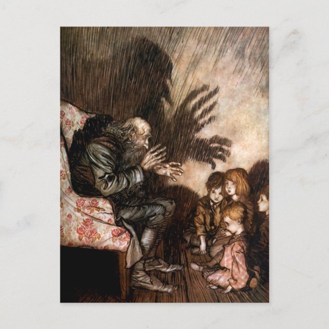 Cartão postal Vintage Art (Frente)