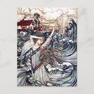 Cartão postal Vintage Art