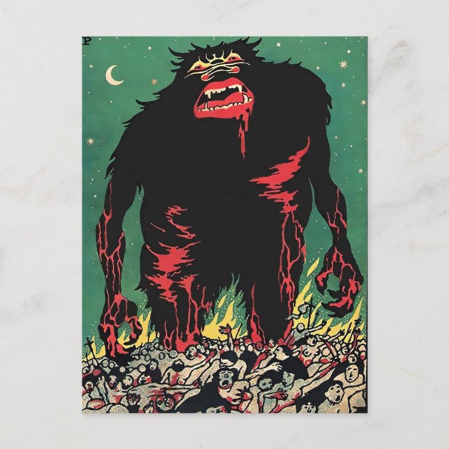 Cartão postal Vintage Art (Frente)