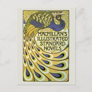 Cartão Postal Vintage art nouveau Macmillan romances e