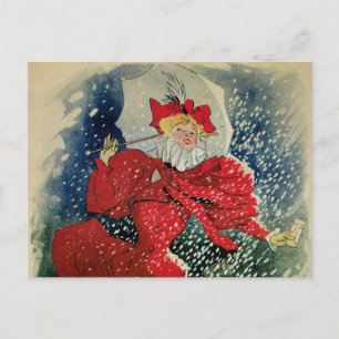 Cartão Postal Vintage Art Nouveau Pastilles Geraudel Tosse Gotas