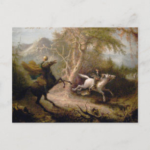 Cartão Postal Vintage Art of Sleepy Hollow