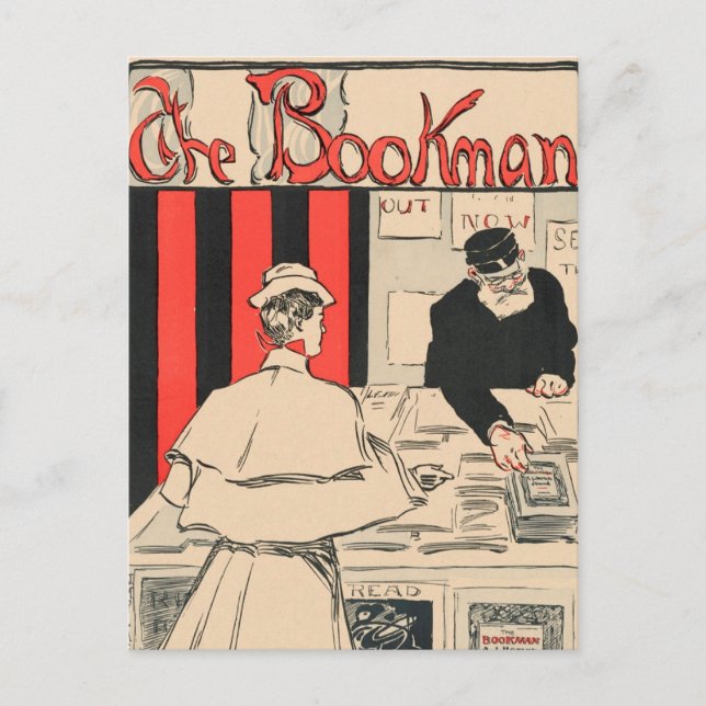 Cartão Postal Vintage : Arte Americana - (Frente)