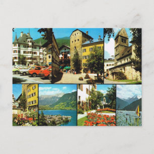Cartão Postal Vintage Austria, Berstadt, Zell am Zee, Salzburgo