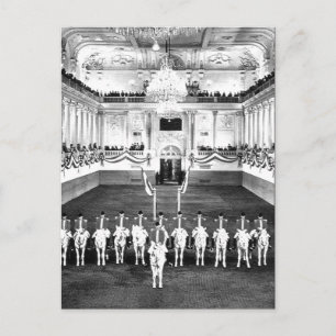 Cartão Postal Vintage Áustria Viena Escola Secundária Espanhola