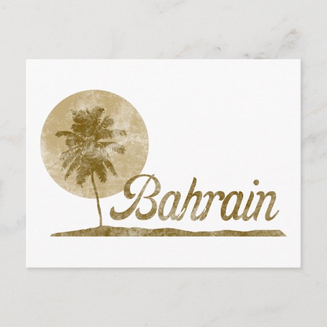 Cartão Postal Vintage Bahrain (Frente)