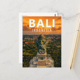 Cartão Postal Vintage Bali – Garuda Wisnu Kencana