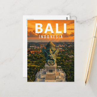 Cartão Postal Vintage Bali – Garuda Wisnu Kencana