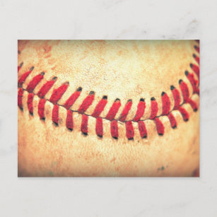 Cartão Postal Vintage baseball ball