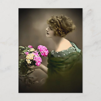 Cartão Postal Vintage Beauty VI