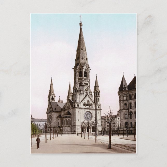 Cartão postal Vintage Berlin (Frente)