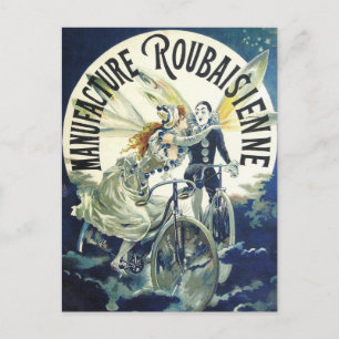 Cartão Postal Vintage Bicycle Advertisement - Ciclismo