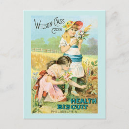Cartão postal Vintage Biscuit Girls