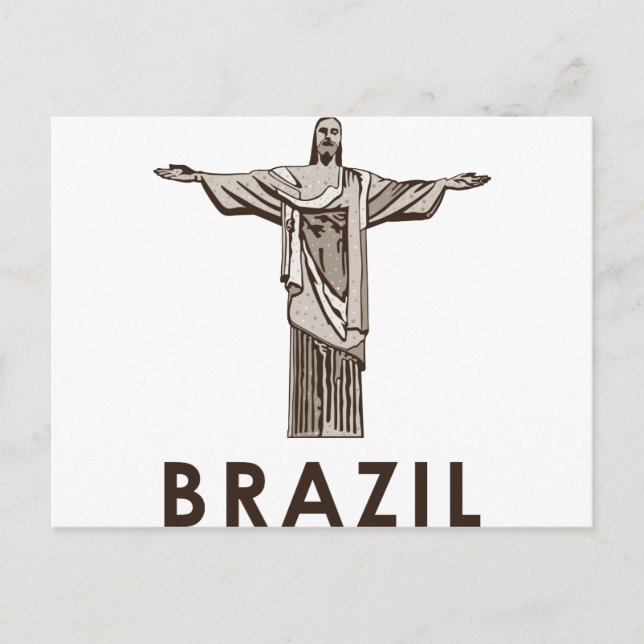 Cartão Postal Vintage Brasil (Frente)