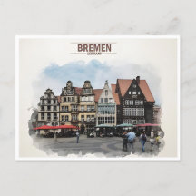 vintage bremen Brême Alemanha Viagem allemagne