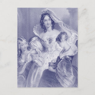 Cartão Postal Vintage Bride