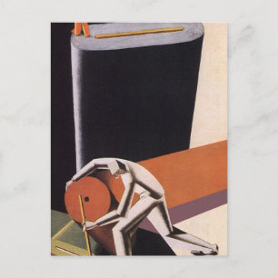 Cartão Postal Vintage Business, Art Deco Tecidos e têxteis