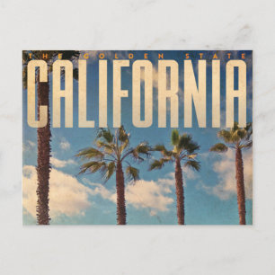 Cartão postal Vintage California Viagem