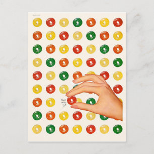 Cartão Postal Vintage Candy