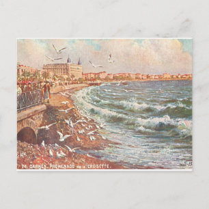 Cartão Postal Vintage Cannes França
