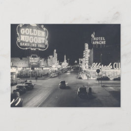 Cartão Postal Vintage Centro Las Vegas