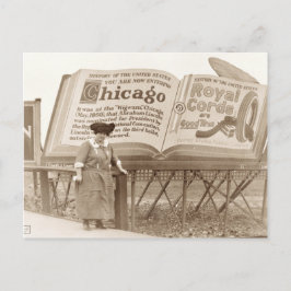 Cartão Postal Vintage Chicago Billboard