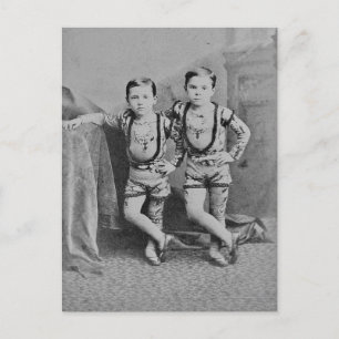 Cartão postal Vintage Children