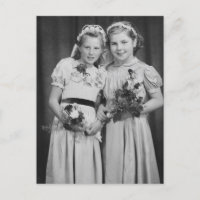 Cartão postal Vintage Children