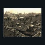 Cartão Postal Vintage China Canton city<br><div class="desc">Vintage China Canton city</div>