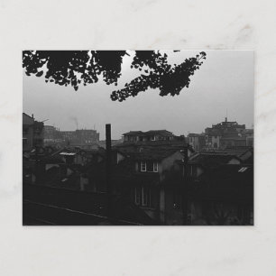 Cartão Postal Vintage China Shanghai Cidade