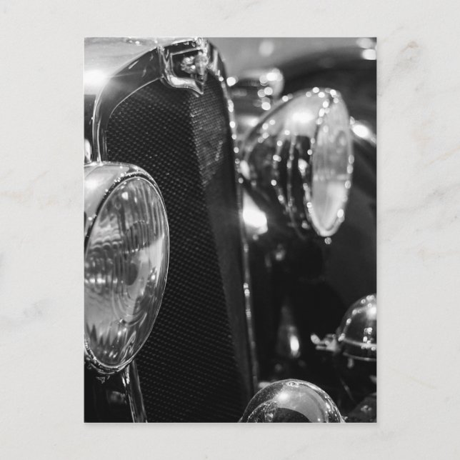 Cartão Postal Vintage Classic Car (Frente)